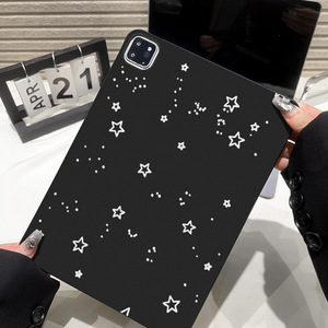 Étui souple noir Full Star pour tablette iPad 10.5 / Xiaomi Pad 6 / Samsung Tab, housse ultra fine antichoc - Product Image 3