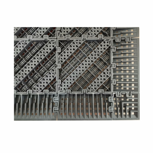 High Quality Dustyproof Commercial <strong>Floor</strong> Mat Patchwork Hotel Entrance Mat With Three Lines <strong>Brushes</strong> - Product Image 4