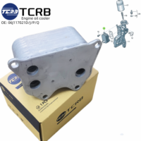 06J117021D 06J117021J 06J117021P 06J117021Q Enfriador de aceite de motor para Audi VW Skoda Seat