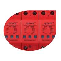 Dispositif de protection contre les surtensions AC triphasé 380v 80ka pour équipement électrique Protection contre la foudre
