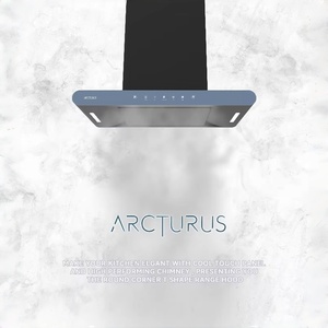 เครื่องดูดควัน <span class=keywords><strong>ARCTURUS</strong></span> สีดำและสีน้ำเงิน รุ่นประสิทธิภาพสูง ขนาด 60/75/90 ซม. เพื่อการดูดควันและกำจัดกลิ่นอย่างสมบูรณ์แบบ - Product Image 5