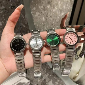 <span class=keywords><strong>Montre</strong></span> à quartz pour femme Inspiration Designer Logo 316L, boîtier 33 mm, cadran avec lunette en diamant, s'adapte parfaitement à toutes les occasions - Product Image 1