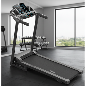EU First Fitness Foldable 3-Level Incline 1-12 KM/H Speed LED Display Metal Frame Low Impact Home Gym - Product Image 1