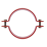 Serre-tuyau en carbone de qualité supérieure, très résistant |   Collier de serrage poli antirouille pour la protection incendie, l'industrie chimique et les systèmes de production d'énergie