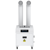 Humidificateur ultrasonique intelligent industriel de haute qualité, humidistat, capacité de 18 L, garantie d'un an, serres, hôtels