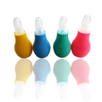 Pompe à aspiration nasale en Silicone pour bébé, nettoyeur de Mucus pour nouveau-né, sûre et Non toxique, anti-rétro,