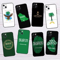 Drapeau royaume d'arabie saoudite coque de téléphone pour Iphone 17promax 17 17plus 17pro 16 15 14 Pro Max Plus arabie saoudite coque cellulaire