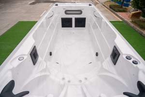 Vente en gros personnalisation piscine spa smart jacussier de fibra para 7 personas coque en fibre de verre enterrée pour la famille - Product Image 3