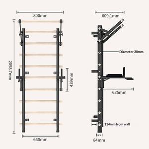 Equipo de Entrenamiento de Rehabilitación para Interiores con Marco de Madera para Mujeres, Prensa de Piernas, Simulador de Escalada, Uso Doméstico, Fitness, Estudio de Danza - Product Image 1
