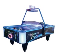 Table de hockey sur air de luxe Machine de sport d'arcade d'intérieur à pièces en métal durable Langue anglaise