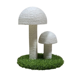 Wholesale New <strong>Cat</strong> <strong>Trees</strong> &amp; Scratcher <strong>High</strong> <strong>Quality</strong> Natural Sisal Mushroom <strong>Cat</strong> Scratching Post <strong>Cat</strong> Scratch Post <strong>Tree</strong> and Tower - Product Image 5