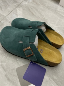 Birkenstocks allemands en liège à bout rond, orthopédiques avec soutien de la voûte plantaire, confortables, unisexes, respirants, légers, à enfiler, semelle plate - Product Image 5