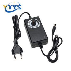 Adaptateur secteur multi-prises réglable YTYS AC/DC 3-12V 2A, connecteurs 5.5x2.5/2.1mm, garantie de 2 ans pour bande lumineuse LED - Product Image 3