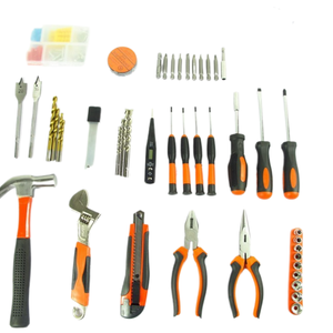 110 pièces clé à molette de haute qualité Kit de quincaillerie domestique multifonction boîte à outils domestique dédiée aux électriciens étui rigide OEM - Product Image 5