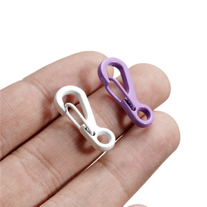 Alloy Keychain Mixed Color 10.3x24.5mm <b>Doll</b> Shape DIY Jewelry <b>Accessories</b> - Product Image 3