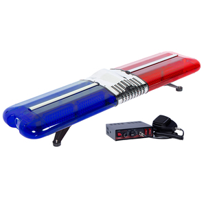 DC12V red blue ambulance emergency <strong>light</strong> <strong>bar</strong> <strong>LED</strong> warning <strong>light</strong> <strong>bar</strong> roof mount flashing <strong>lights</strong> - Product Image 2