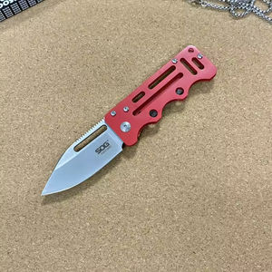 Navaja Plegable de Bolsillo, Acero Inoxidable, Herramienta de Supervivencia para Camping, Mini Navaja Táctica Multiusos, Cuchillos - Product Image 1