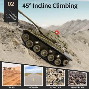 JJRC Q85 RC Tank Model <strong>2</strong>.4G Toys <strong>Remote</strong> <strong>Control</strong> <strong>Programmable</strong> Crawler Tank Car Sound Effects Military Tank 1/30 RC Car Toy HOT - Product Image 5