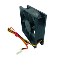 YOFOLON 80x80x25mm 12V High Airflow 8025 Dc Ventilateur de refroidissement 80mm CPU Cooler Fan