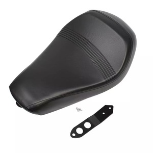 Almohada de cuero para conductor delantero negro para motocicleta, cojín de un solo asiento para <span class=keywords><strong>Harley</strong></span> <span class=keywords><strong>Sportster</strong></span> XL1200 <span class=keywords><strong>883</strong></span> 72 48, accesorios - Product Image 4