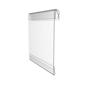 Support de signe de carte de promotion de plus grande taille <span class=keywords><strong>POP</strong></span> avec pince pour étagères sur la publicité de supermarché - Product Image 2