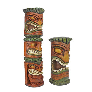 Custom <strong>Tiki</strong> <strong>bar</strong> Decoration fairy House <strong>Accessories</strong> Wholesale Resin <strong>Tiki</strong> Statue - Product Image 2