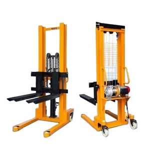 Hydraulic <strong>Manual</strong> <strong>Stacker</strong> Forklift 2 Ton 1.6M Hand Pallet Truck <strong>Stacker</strong> - Product Image 1