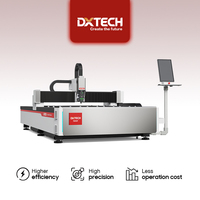 Machine de découpe laser à fibre CNC pour tôle, modèle monoplace, 1.5KW 3KW 6KW