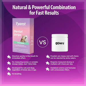 Bandes buccales OEM/ODM pour chiens et chats : Complément alimentaire pour adultes, rafraîchit l'haleine, soutient la santé des dents et des gencives, action rapide, saveur pomme - Product Image 4