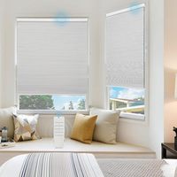 Cortinas de alta calidad, persianas y persianas de nido de abeja celulares plisadas no tejidas motorizadas, persianas de ventana, persianas inalámbricas