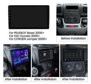 Máy Phát Đa Phương Tiện Âm Thanh Nổi Trên Xe Hơi Android Cho Fiat Ducato 2007 - 2015 Với Liên Kết Gương Radio RDS Âm Thanh DSP - Product Image 3