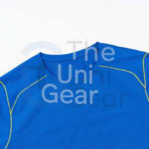 เสื้อยืดโพลีเอสเตอร์100% สำหรับผู้ชายและผู้หญิงเสื้อผ้าแนวสตรีทแวร์แนวสตรีทพร้อมโลโก้ด้านหน้าสำหรับผู้ชายและผู้หญิง - Product Image 1