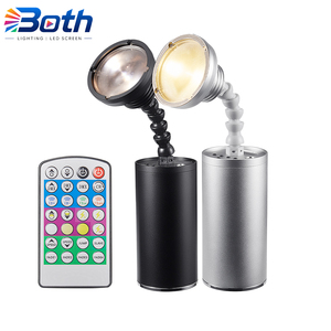 Best Price 10W <b>Mini</b> Pin Spot <b>Light</b> Battery Powered Wireless Stage <b>Light</b> for Party Club - Product Image 1
