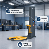 Machine d'emballage à film étirable de type M pour l'industrie agroalimentaire, avec commande PLC, pour usage intensif