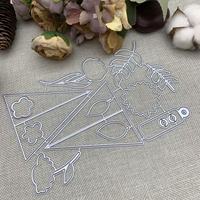 Matrice de découpe en métal pour albums photo DIY, boîtes cadeaux, cartes en papier, cartes de vœux et scrapbooking