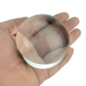Peso de papel de escritorio de la lupa de la lente de acrílico lupa de mesa de cristal pisapapeles de la lupa de lectura 50mm 60mm, 80mm, 100mm de cristal