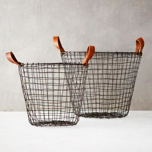 Cestas de Frutas de Hierro de Alta Calidad, Cesta de Almacenamiento de Ropa de Hierro Forjado de Alta Calidad - Product Image 5