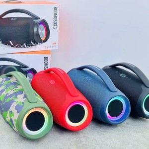 Haut-parleur sans fil LED Boombox3 40W avec lumières RGB, portable, basses puissantes, en plastique, pour fêtes en extérieur - Offre Spéciale - Product Image 3