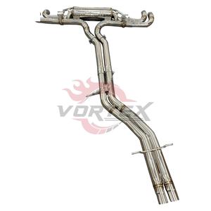 Silenciador con Válvula y Punta Pulida Vortex Quad para Audi RSQ8 2019-2024, Sistema de Escape Completo de Acero Inoxidable, Sonido Deportivo Mejorado para SUV - Product Image 4