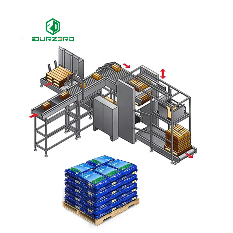 Excellent After-sales Service Automated Palletizing Equipment Wooden Pallet Bag Palletizing Equipment Bag Palletizer Machine