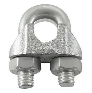 Chất lượng cao nhúng nóng mạ kẽm dây thép dây Clip cáp dây kẹp cho đường dây trên không phần cứng - Product Image 1