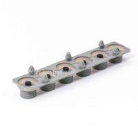Bouton de contact en silicone de remplacement Korg personnalisable, type 6P