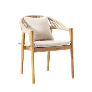 Vente <span class=keywords><strong>en</strong></span> gros de <span class=keywords><strong>chaise</strong></span> <span class=keywords><strong>en</strong></span> <span class=keywords><strong>bois</strong></span> de teck pour patio <span class=keywords><strong>extérieur</strong></span> <span class=keywords><strong>chaise</strong></span> de salle à manger tissée <span class=keywords><strong>en</strong></span> corde chaises de jardin classiques de luxe pour patio avec coussins - Product Image 6