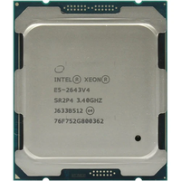 Prosesor Xeon E5-2643v4 (3.4GHz/6-core/20MB/135W) Teruji dan Terpakai, CPU DL380 Gen9 SR2P4