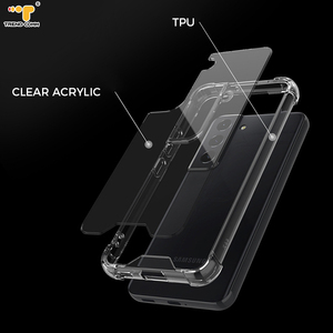 Funda Protectora para Teléfono <span class=keywords><strong>Samsung</strong></span> <span class=keywords><strong>Galaxy</strong></span> S22, de TPU Acrílico Transparente, Cristalino, la Má<span class=keywords><strong>s</strong></span> Vendida del 2026, al por Mayor - Product Image 6