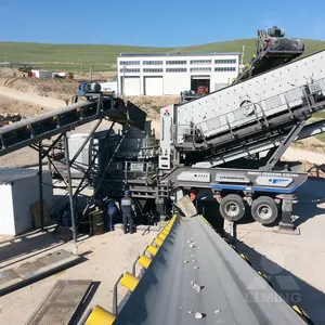 100-200 TPH di động đá cứng Máy Nghiền hình nón giá, xách tay basalt Granite sỏi đá Máy Nghiền, di động máy nghiền hình nón - Product Image 5