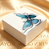 Bracelet de charme en argent 925 avec papillon et abeille brodés, nœud papillon, pour femme, pendentif DIY, bijoux de luxe de haute qualité, vente en gros, nouvelle collection 2026