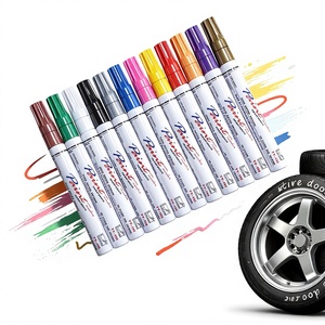 Marqueurs à encre <span class=keywords><strong>indélébile</strong></span>, peinture à l'huile, marqueurs permanents imperméables pour le dessin et le marquage, fournis par l'usine - Product Image 1