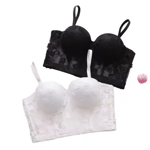 Của Phụ nữ sexy Corset hàng đầu thêu hoa ren đồ lót Panty giữ gìn thoáng khí và thoải mái nhỏ treo áo ngực