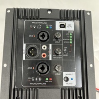 Module d'amplificateur de classe D de vente chaude pour le module d'amplificateur de caisson de basses de haut-parleur actif Module d'amplificateur d'entrée Audio 2 Ch
